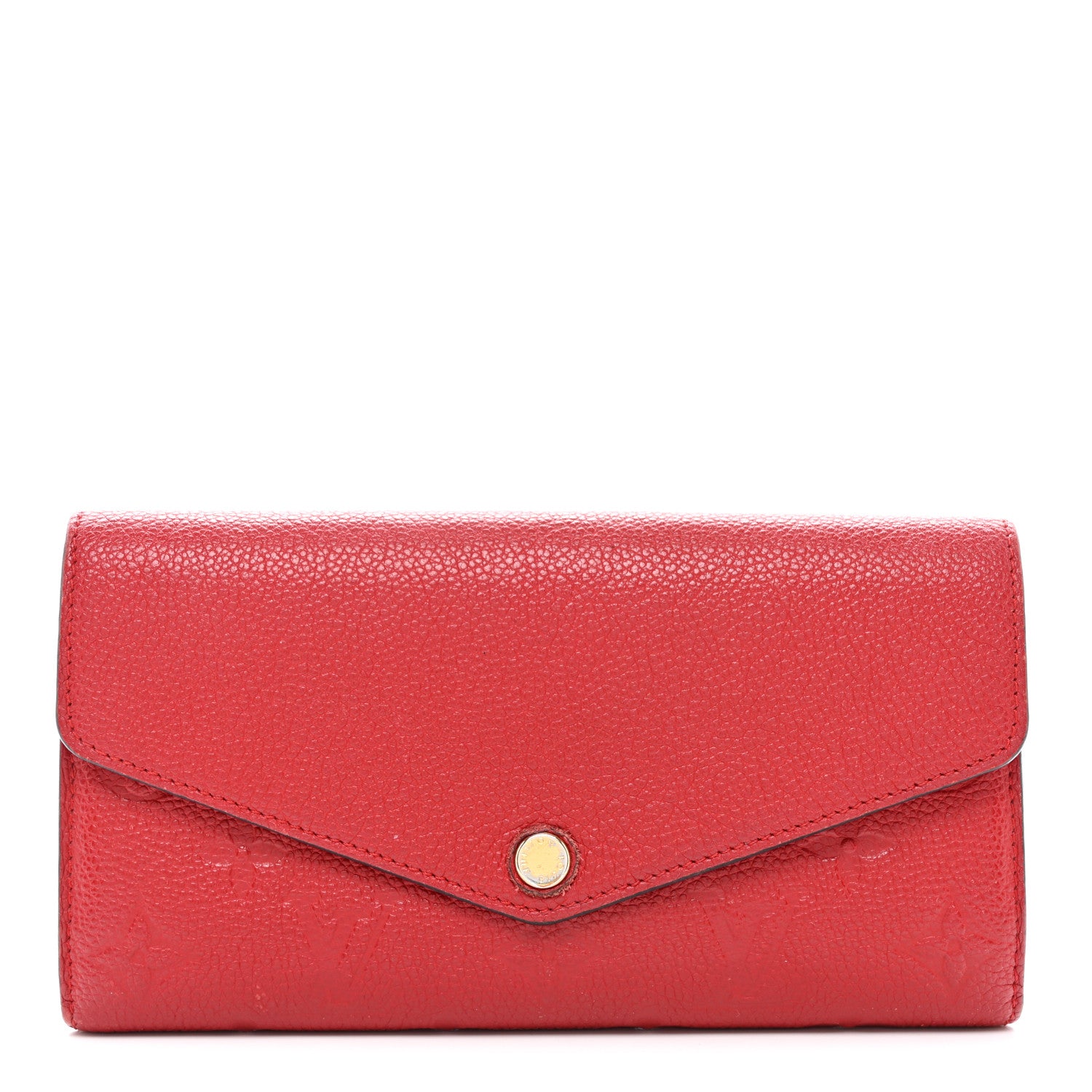 Louis Vuitton Empreinte Sarah Wallet NM Red Scarlet 1 of 10