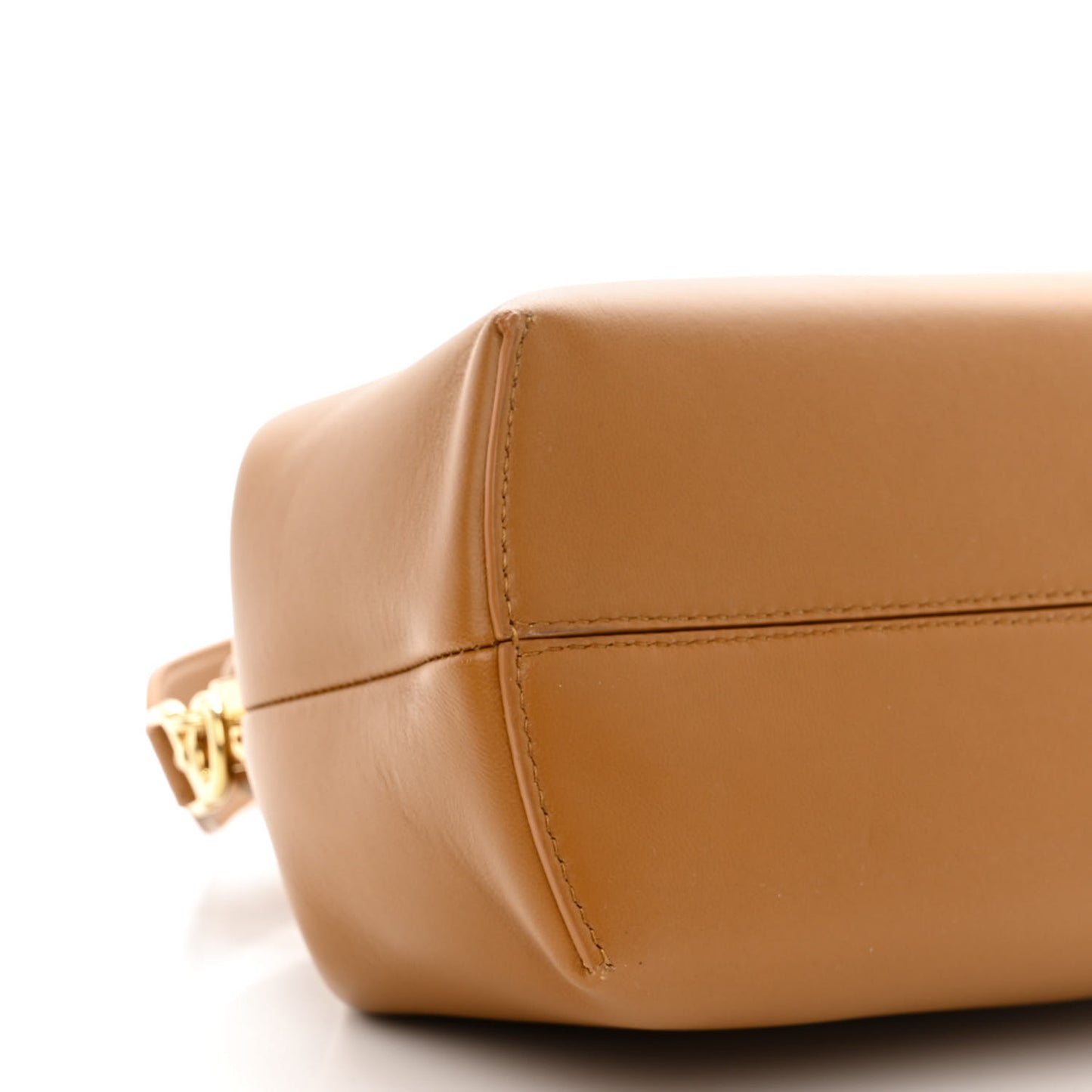 Shiny Nappa Medium Fendi First Caramello