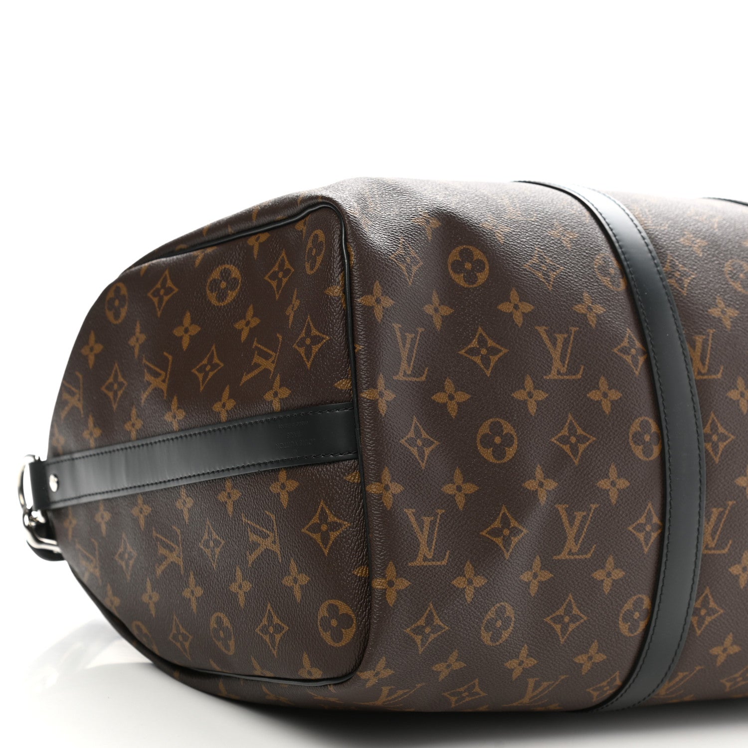 Louis Vuitton Monogram Macassar Keepall Bandouliere 45 8 of 9