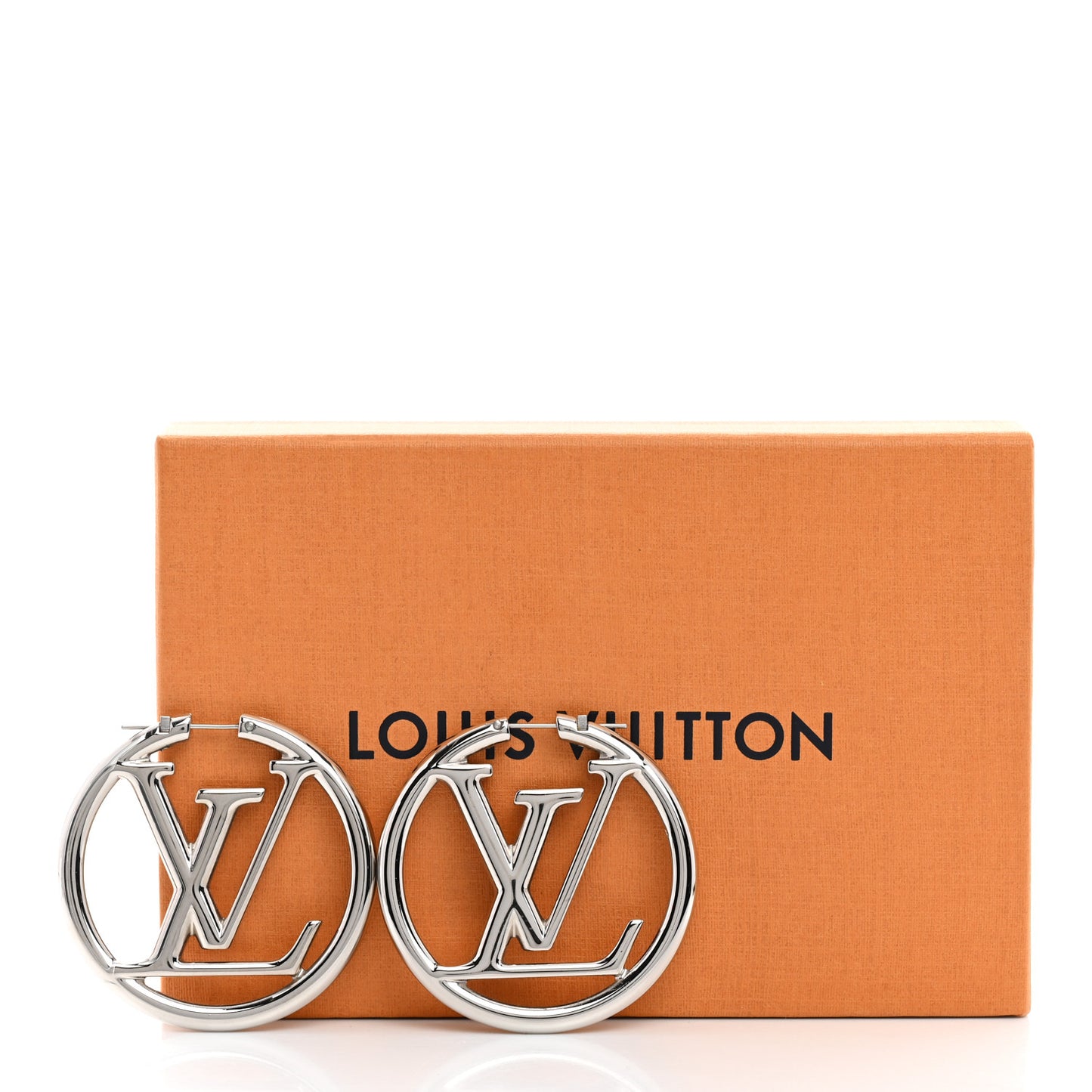 Palladium Louise Hoop Earrings Silver