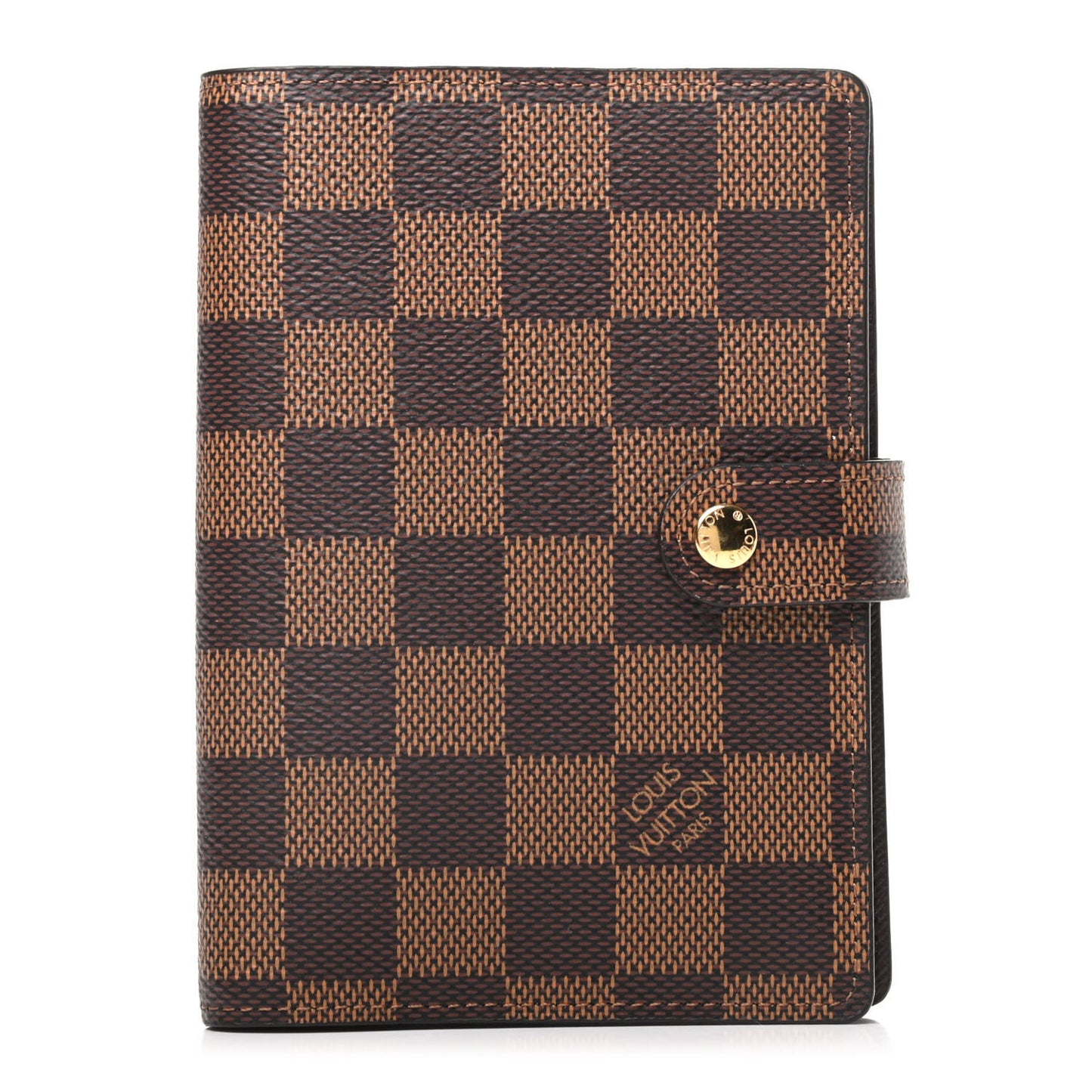Damier Ebene Small Ring Agenda Cover