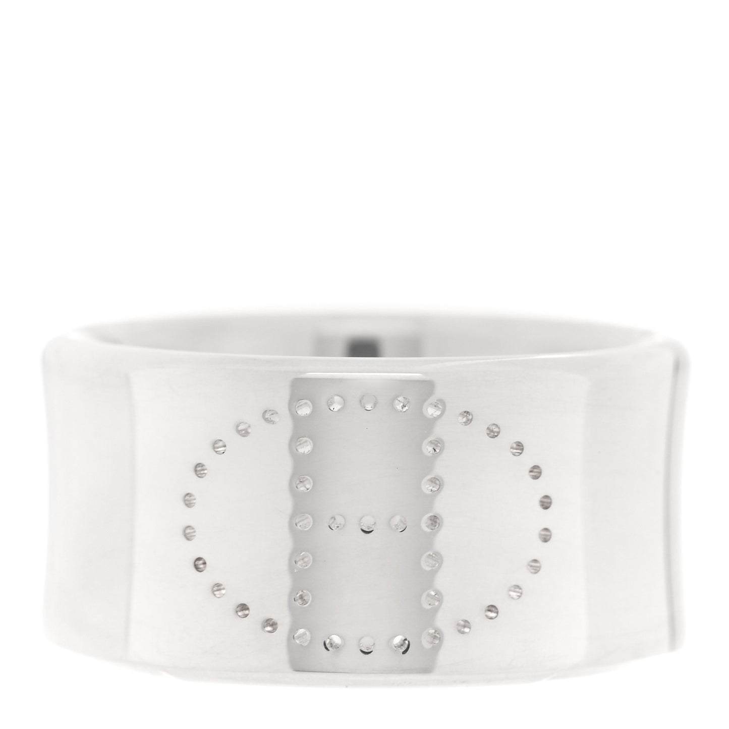 Sterling Silver GM Eclipse Ruban Ring 55 7.25