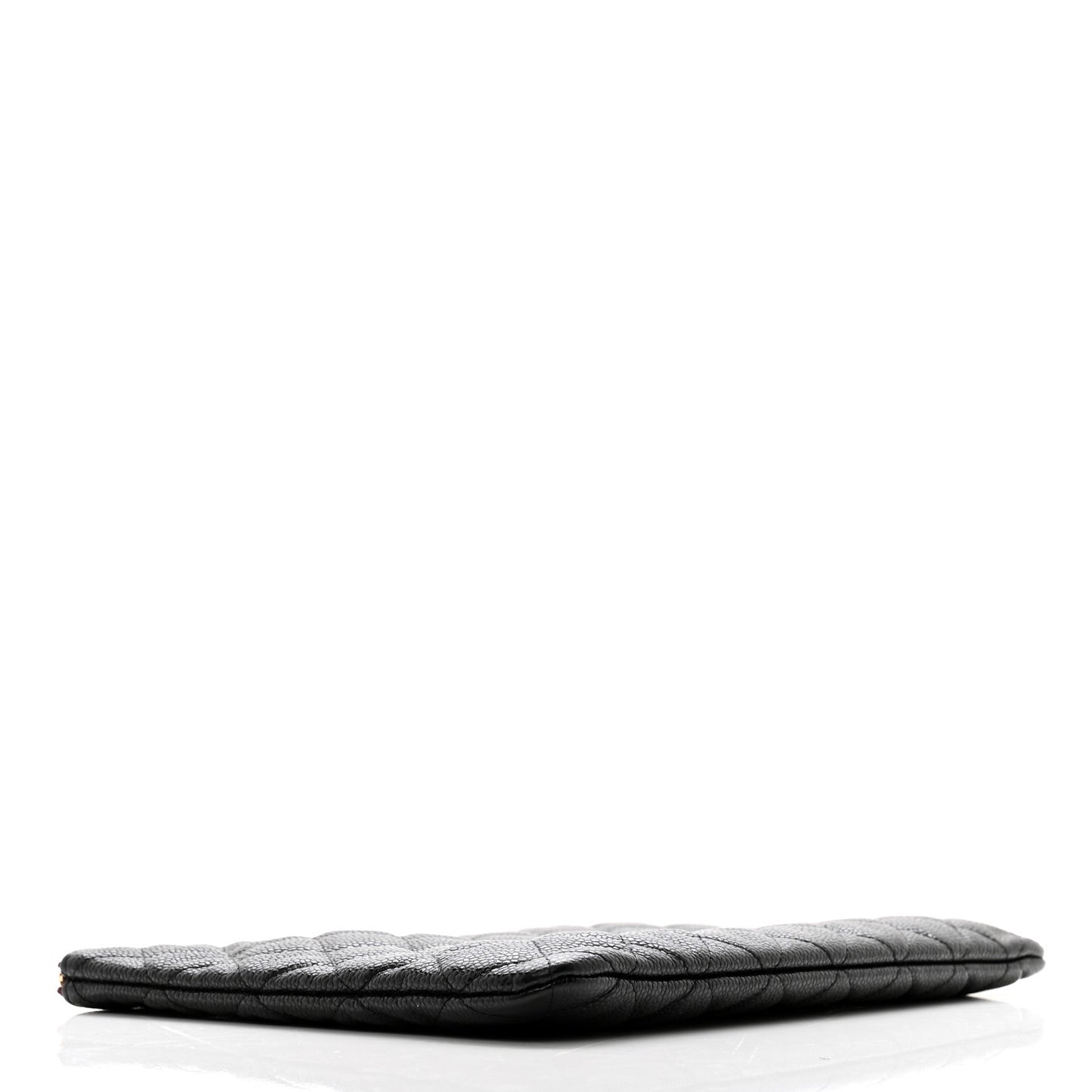 Caviar Quilted Medium Cosmetic Case Black