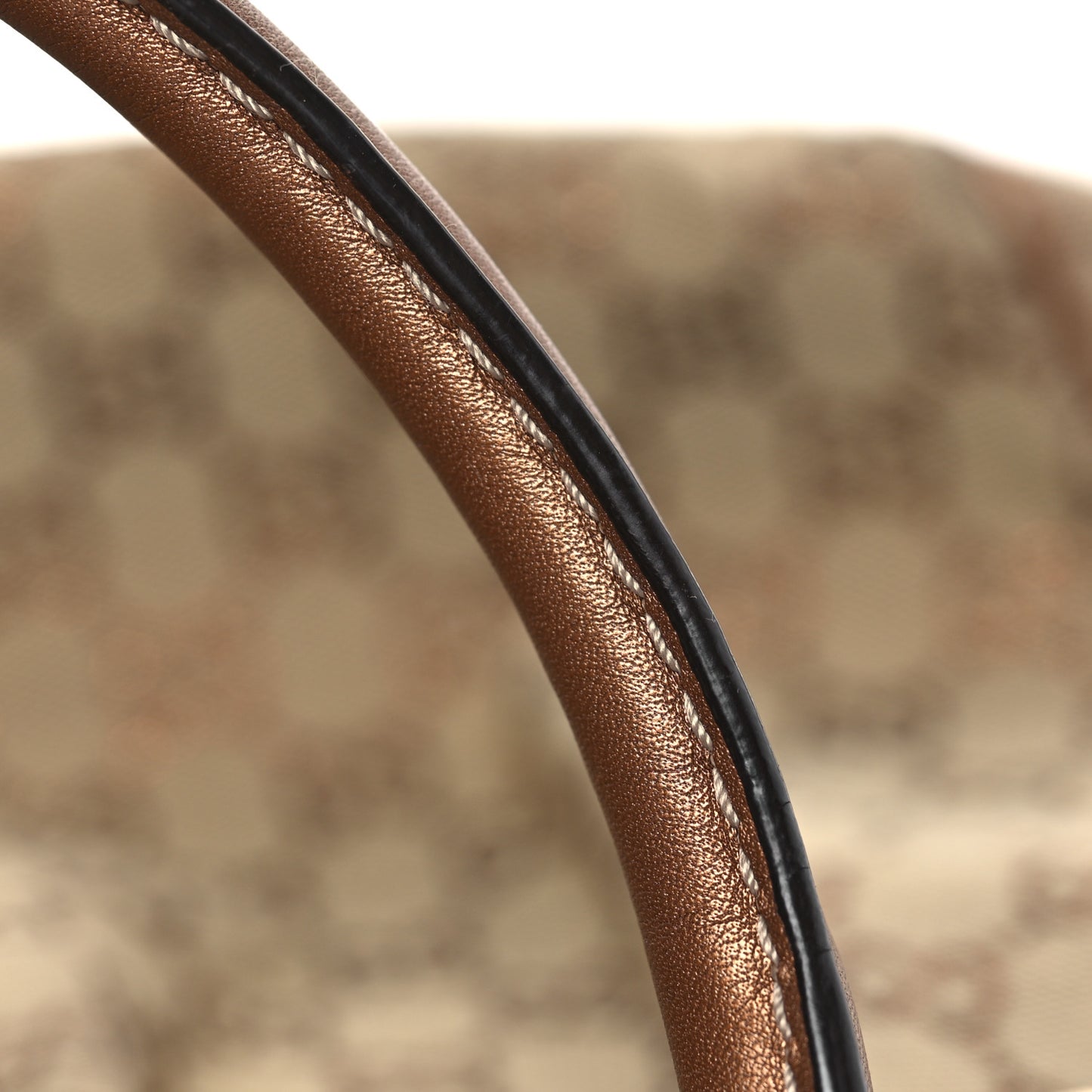 Monogram Medium Sukey Tote Brown