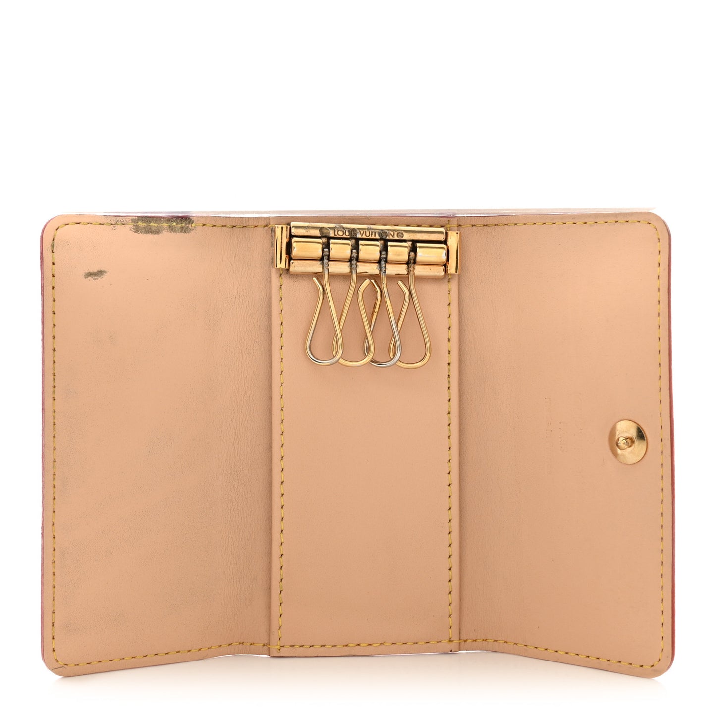 Monogram Multicolor Multicles 4 Key Holder White