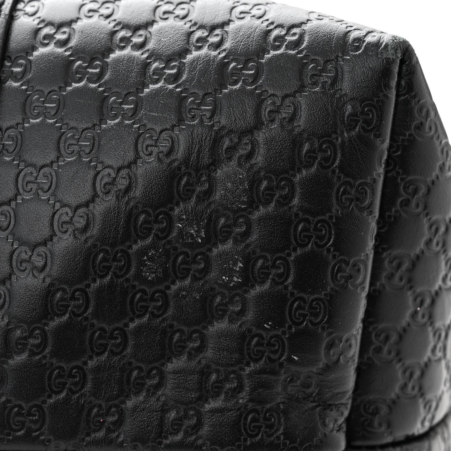 Microguccissima Large Joy Tote Black