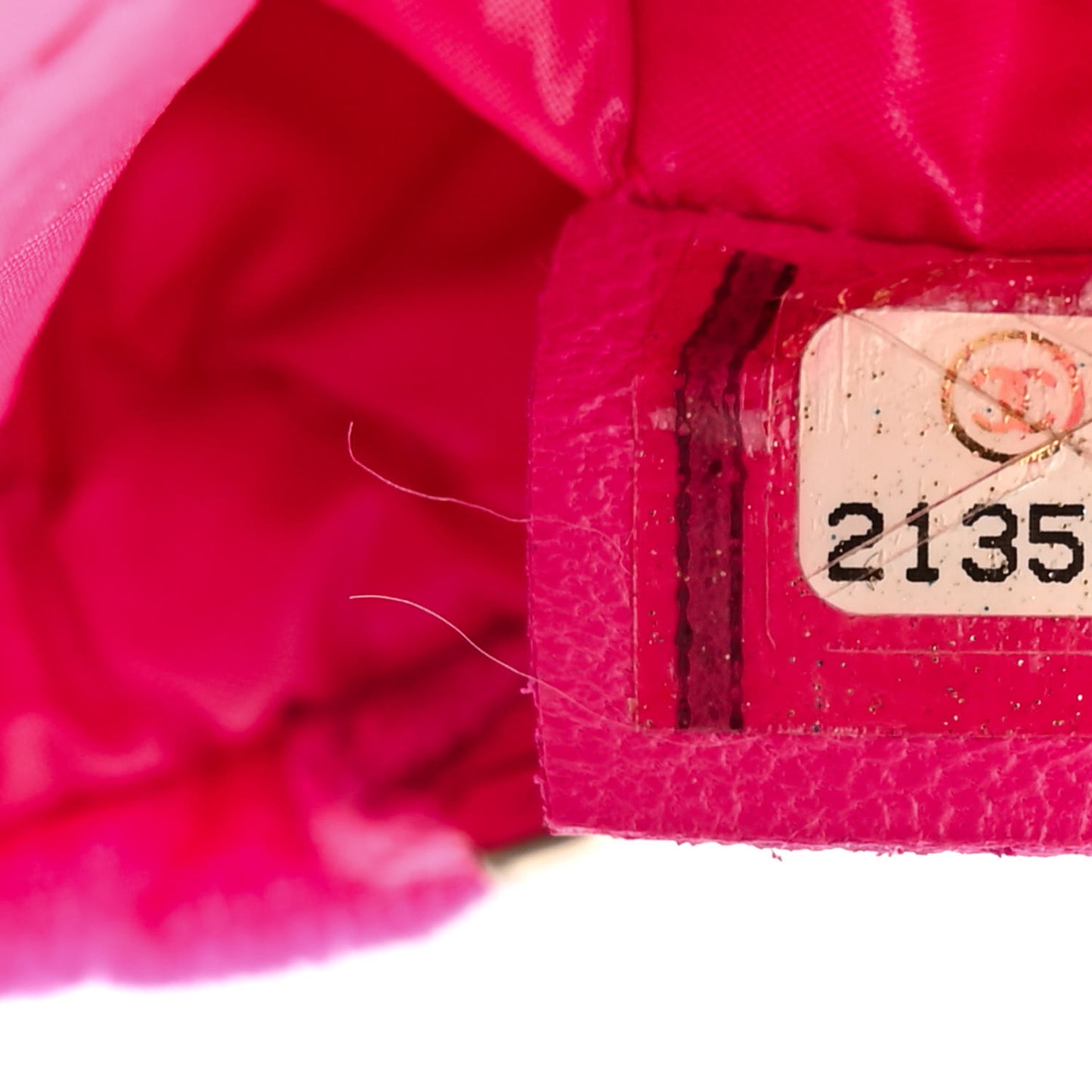 Velvet Quilted CC Beauty Clutch Pink