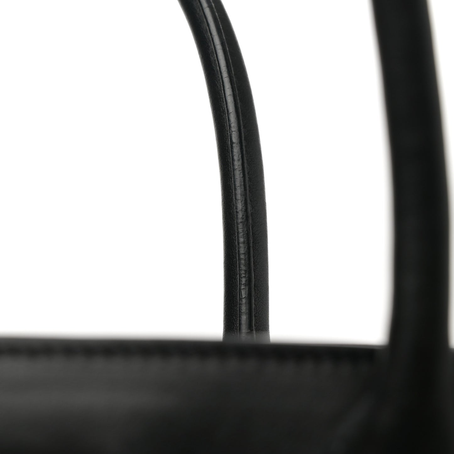 Saffiano City Calfskin Medium Esplanade Tote Palissandro Black