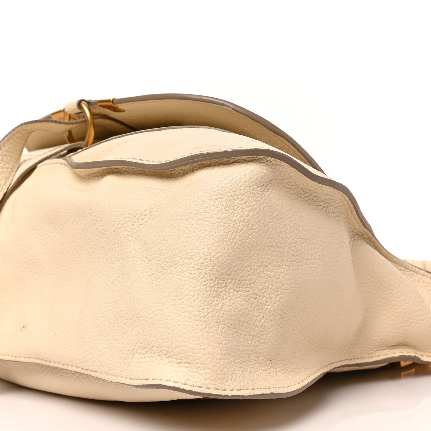 Calfskin Medium Marcie Satchel Cream
