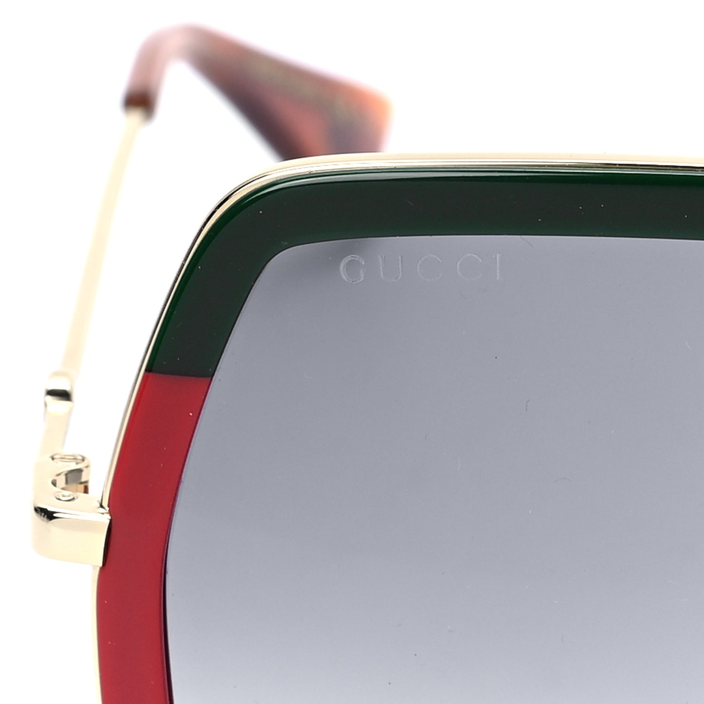 Square Frame Web GG0106S Sunglasses Tortoise