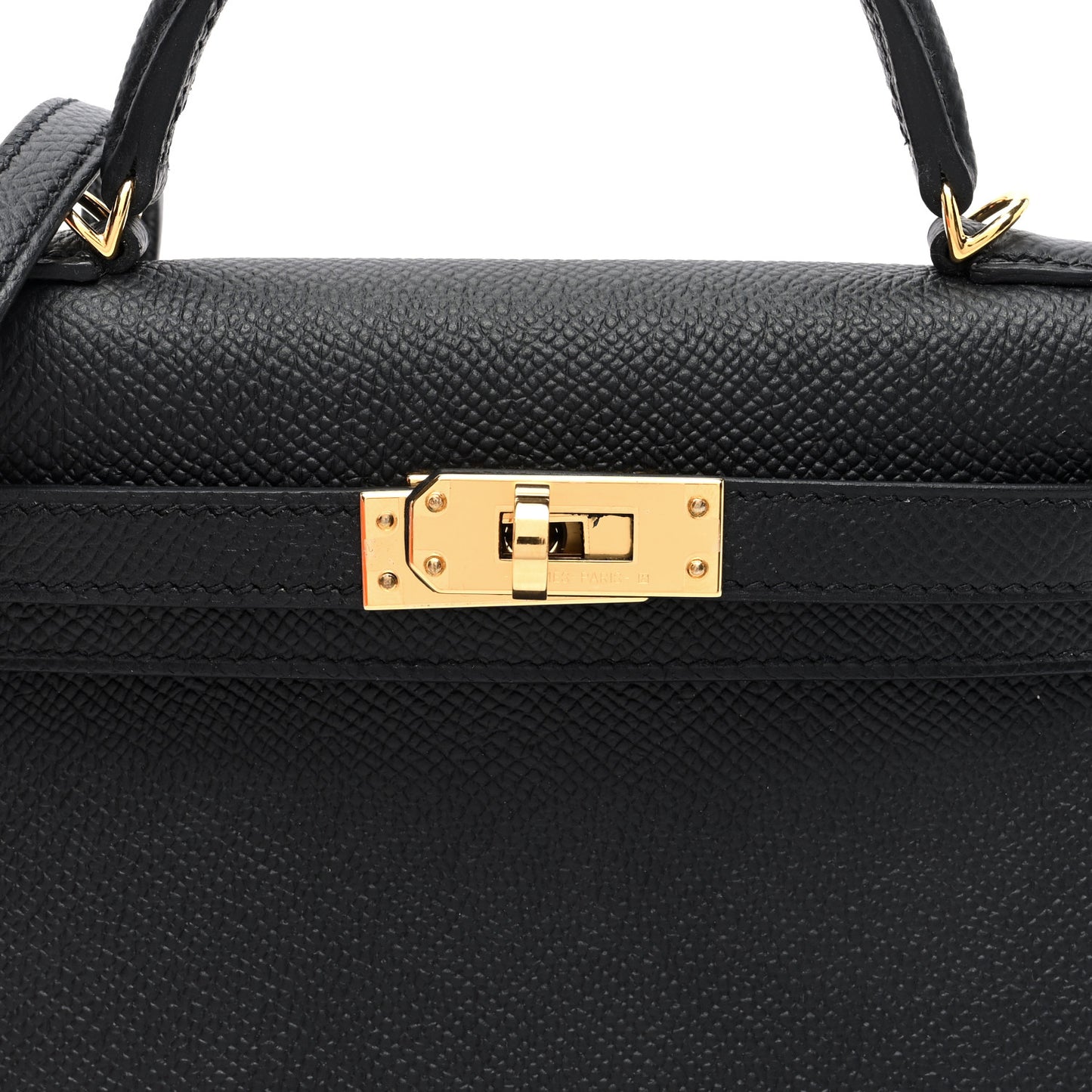 Epsom Mini Kelly Sellier 20 Black