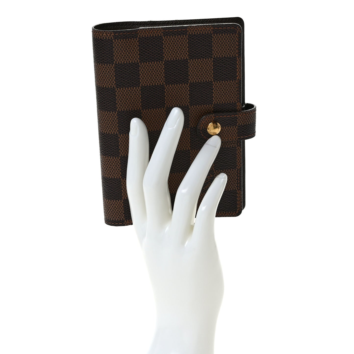 Damier Ebene Small Ring Agenda Cover