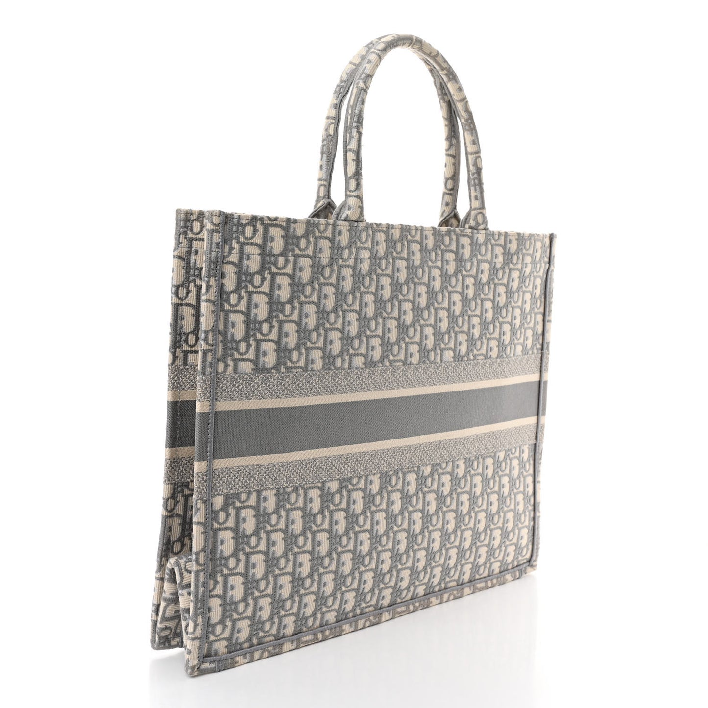 Oblique Large Book Tote Grey