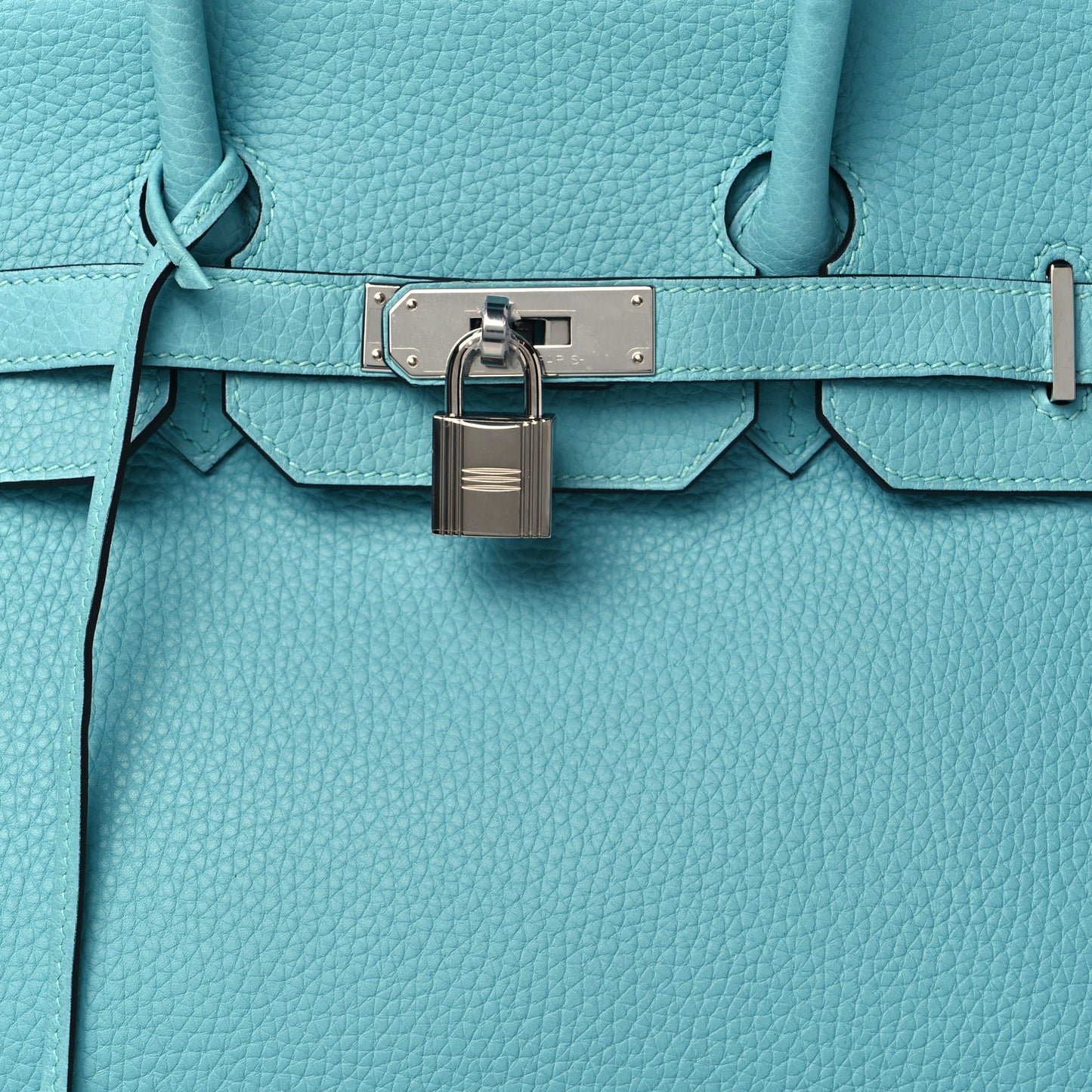Togo Birkin 35 Bleu Atoll