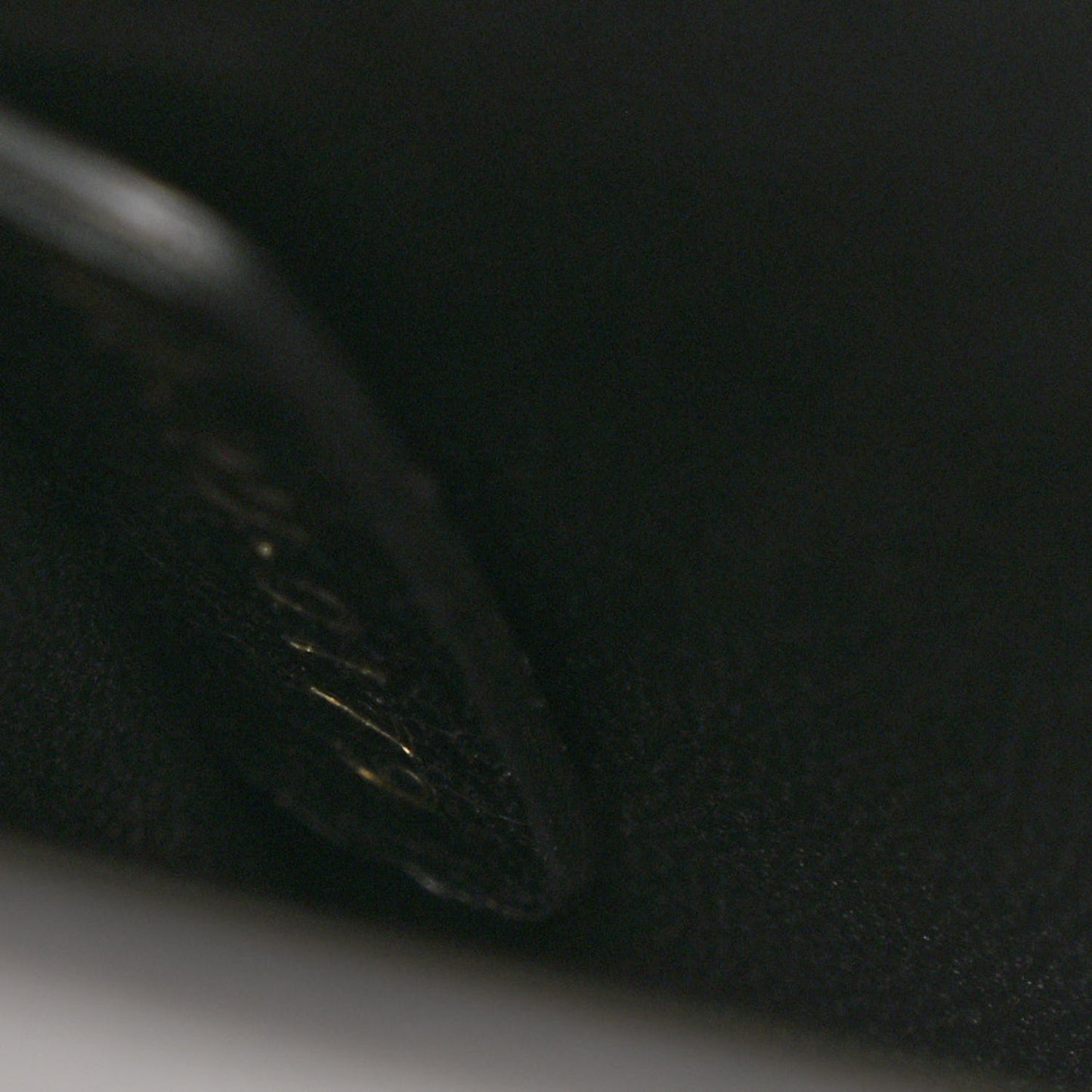 Crackled Lambskin 30 Montaigne Box Bag Black