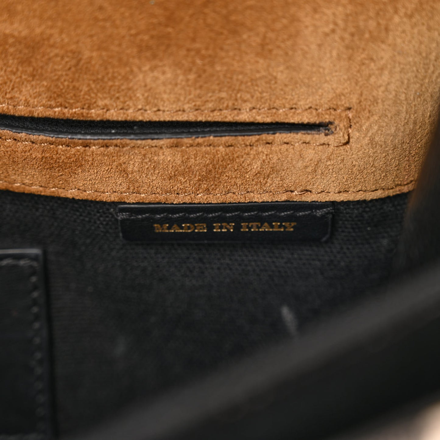 Derby Calfskin House Check Small Macken Crossbody Bag Black