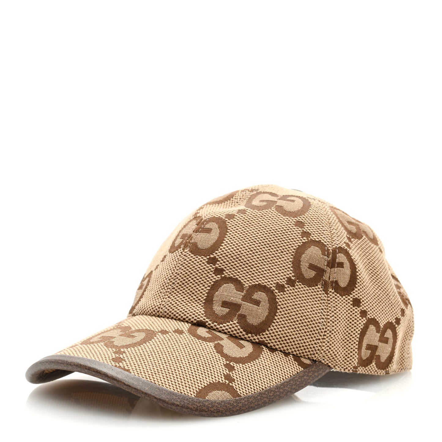 Monogram Jumbo GG Baseball Hat M 57 Camel Ebony