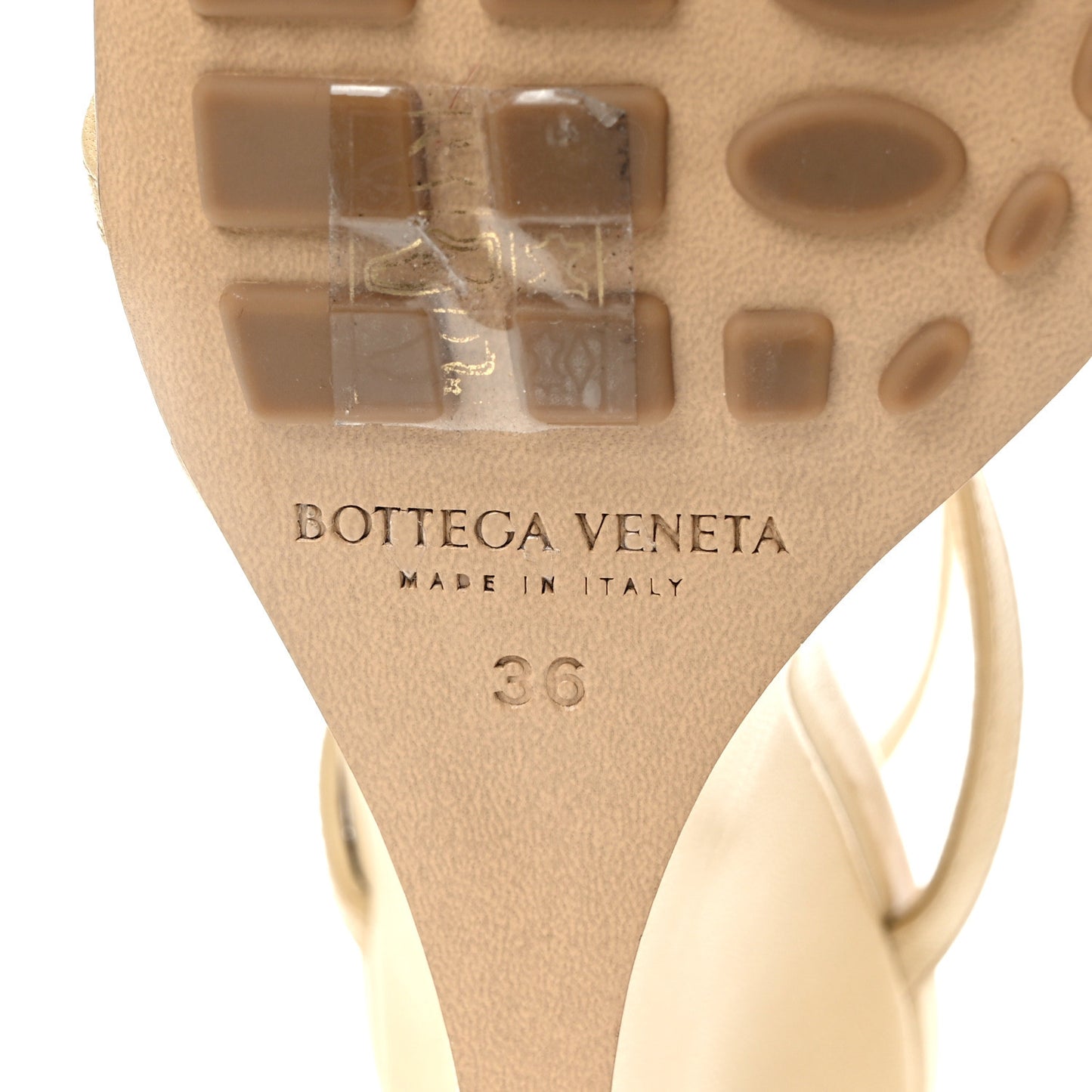 Lambskin Stretch Lounge Wedge Sandals 36 Maple