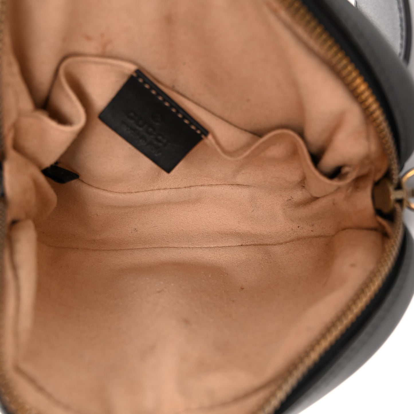 Calfskin Matelasse GG Marmont Belt Bag 85 34 Black