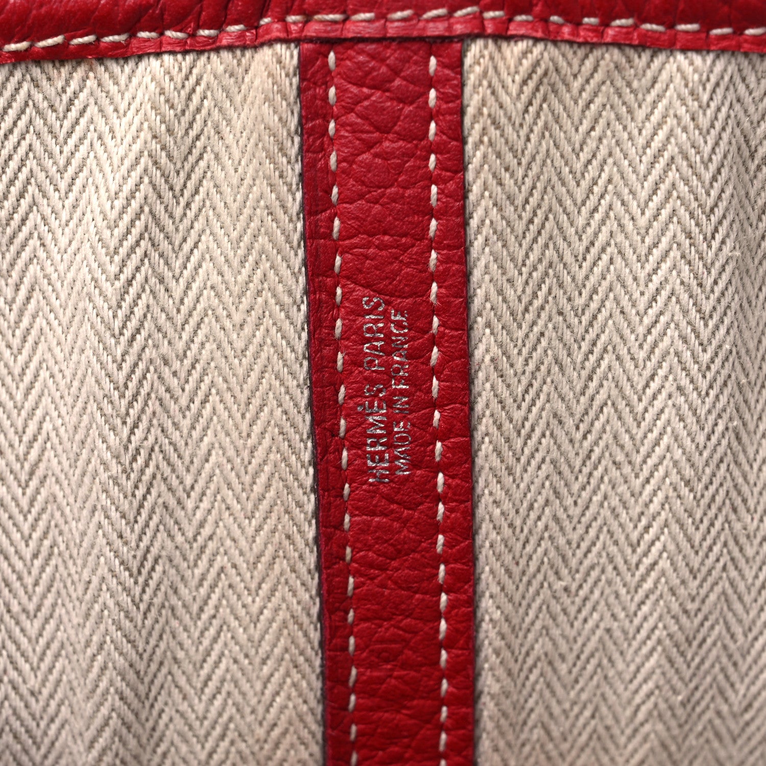 Hermes Vache Country Garden Party 36 MM Rouge Casaque 6 of 15
