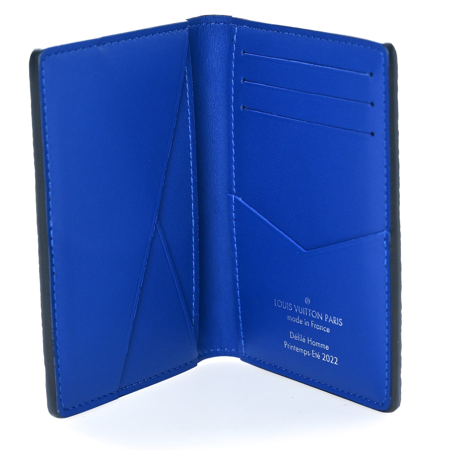 Taurillon Illusion Pocket Organizer Bleu Rose