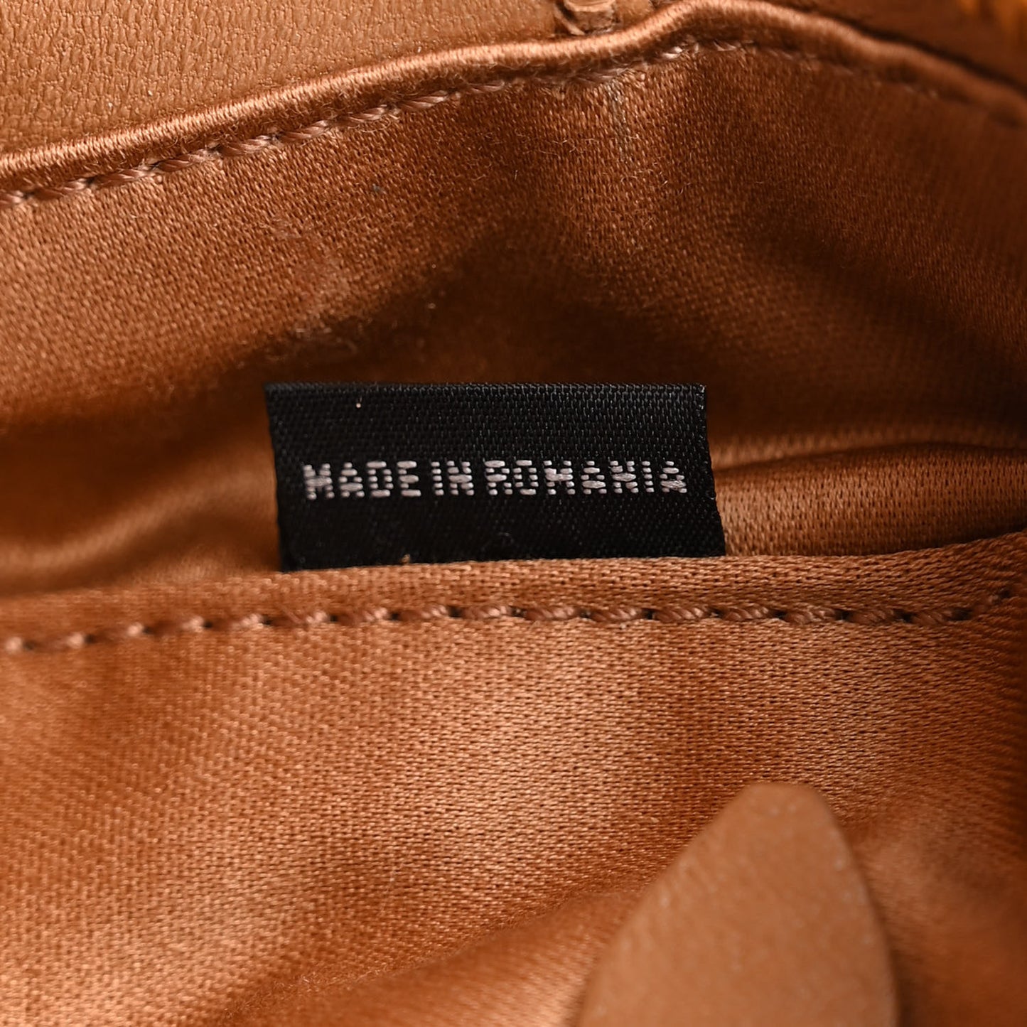 Nappa Matelasse Large Arcadie Top Handle Bag Caramel