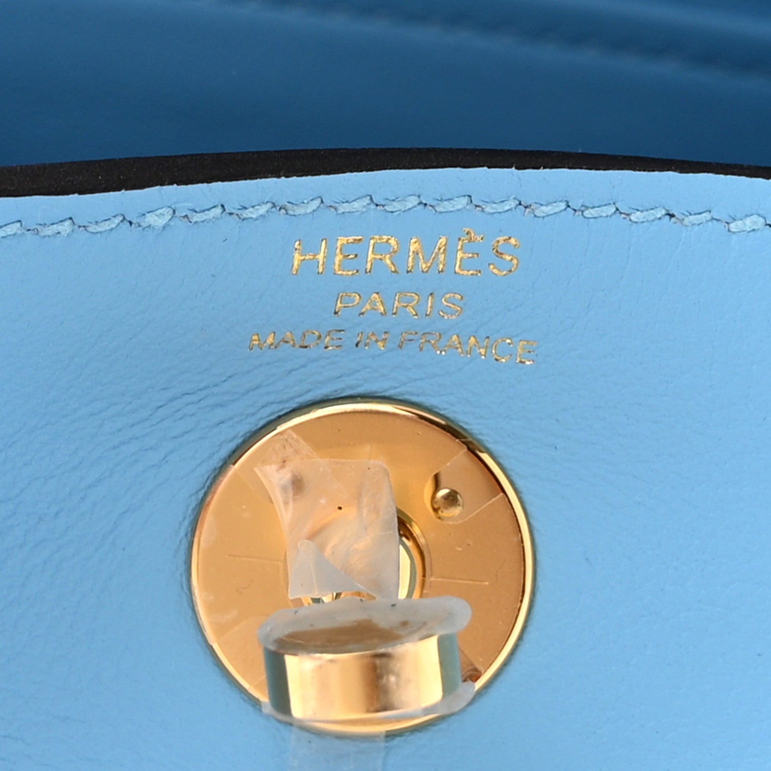 Hermes Swift Mini Lindy 20 Celeste 6 of 10
