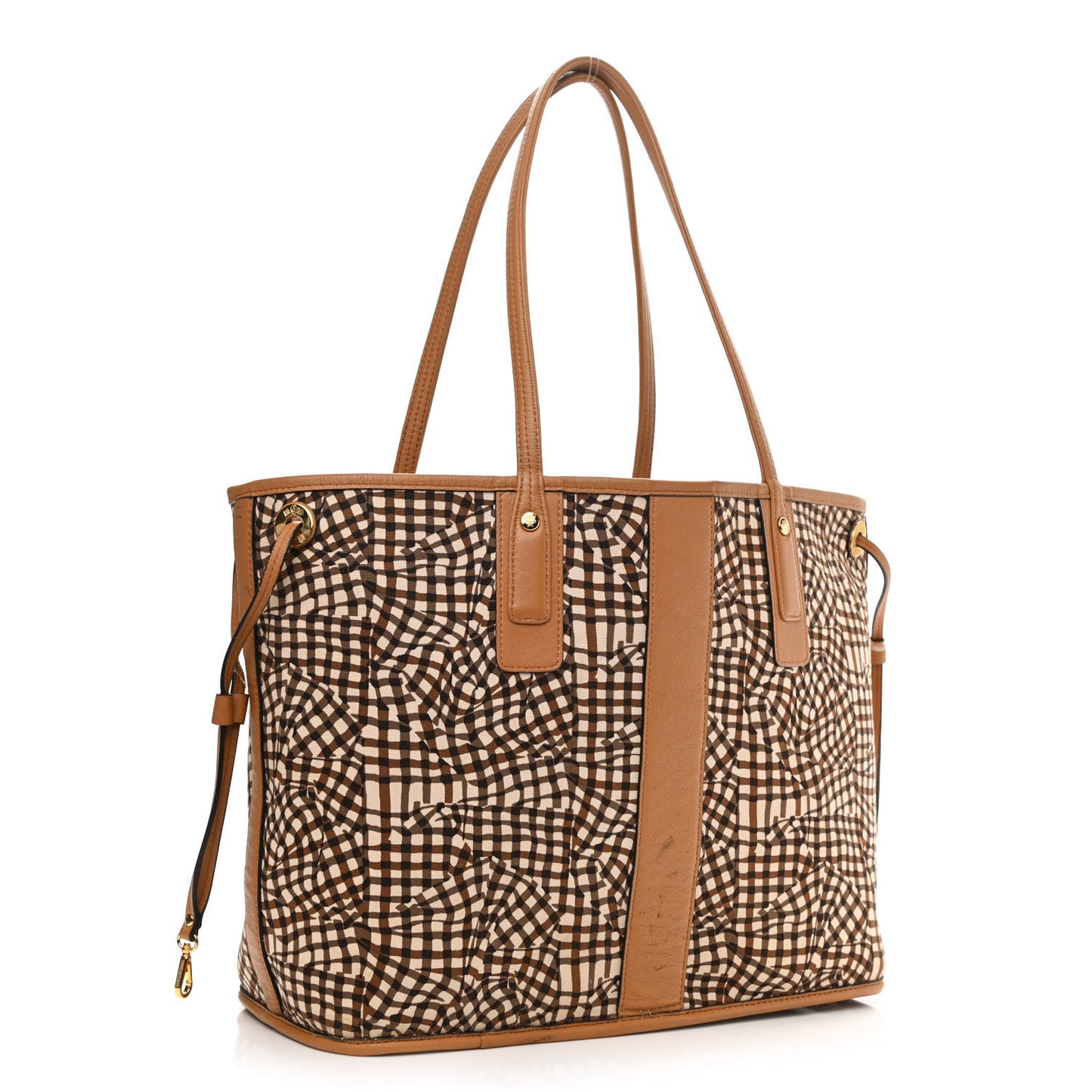 Visetos Medium Liz Reversible Shopper Tote Cognac