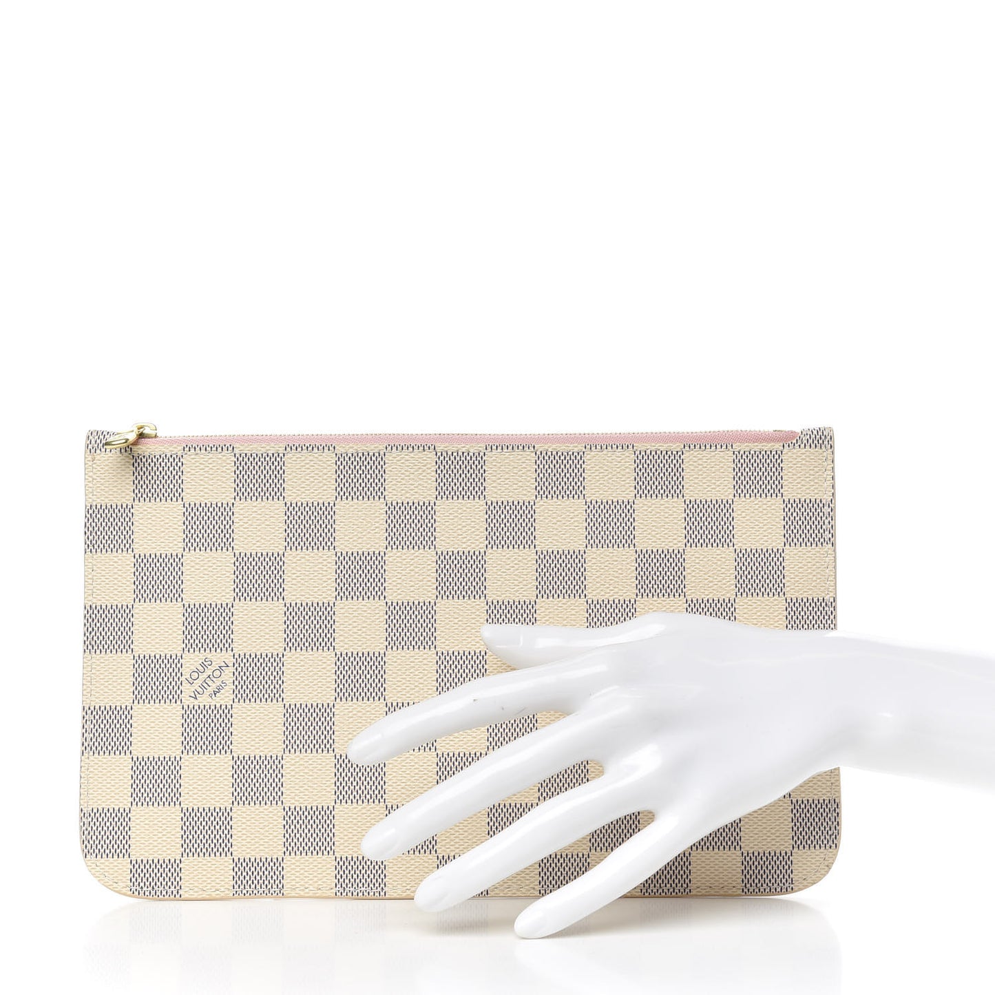 Damier Azur Neverfull MM GM Pochette Rose Ballerine