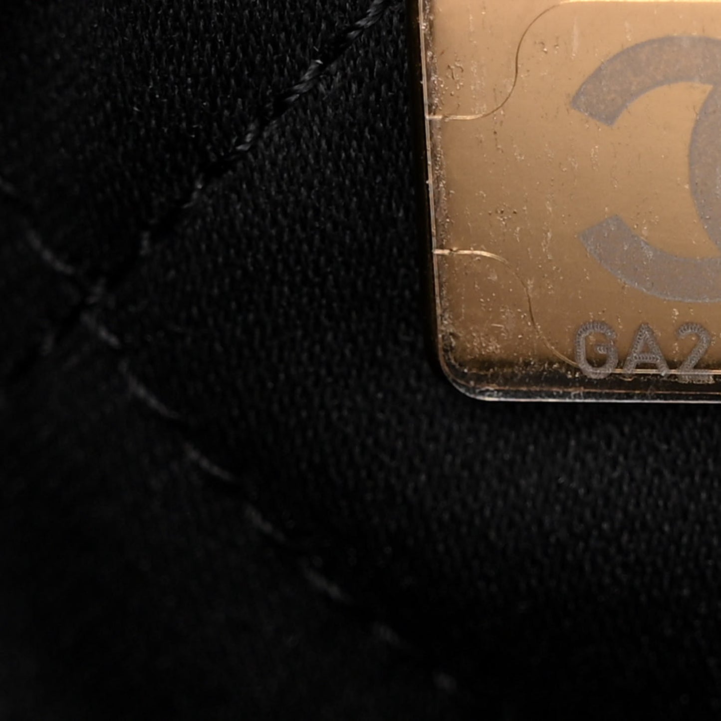 Shiny Calfskin Quilted Small Chanel 22 Black