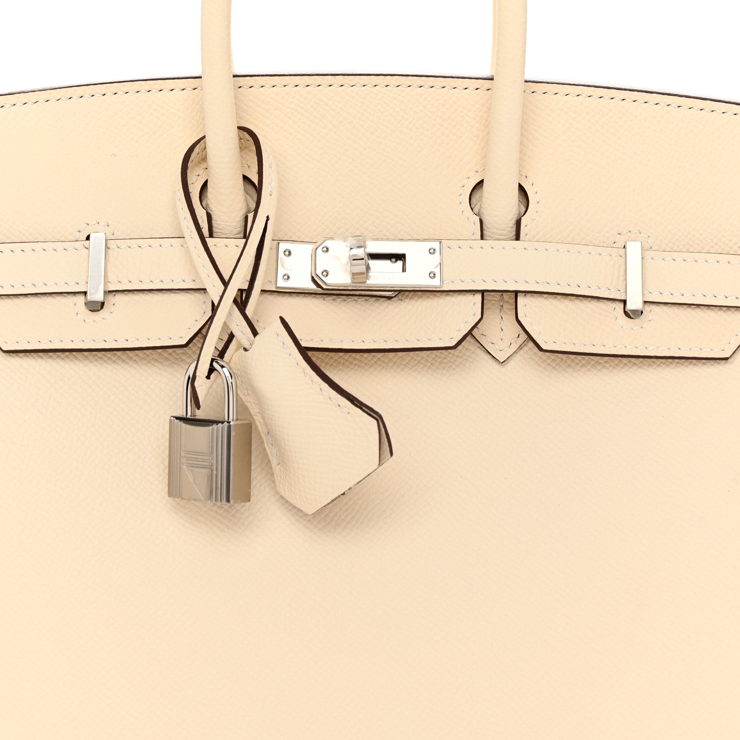 Hermes Epsom Birkin Sellier 25 Nata 8 of 11