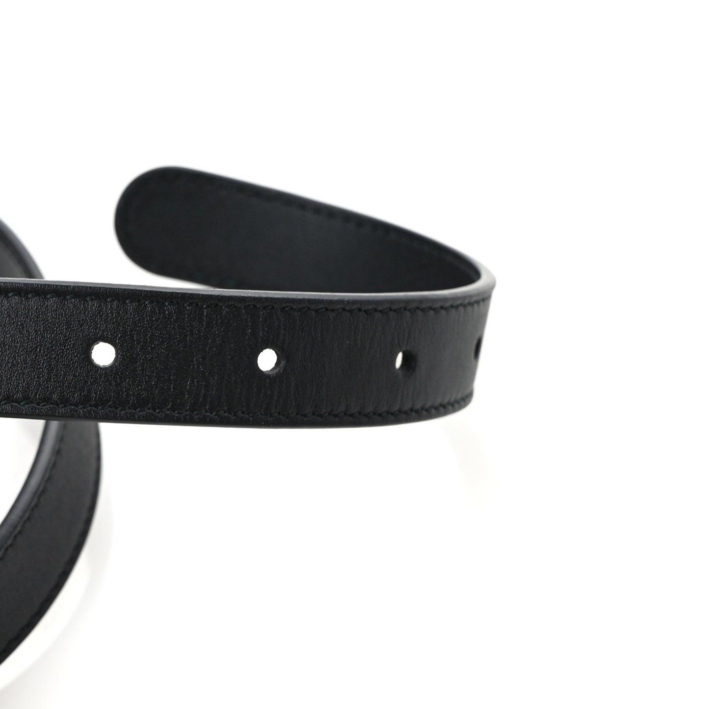 Calfskin Double G 20mm Belt 85 34 Black