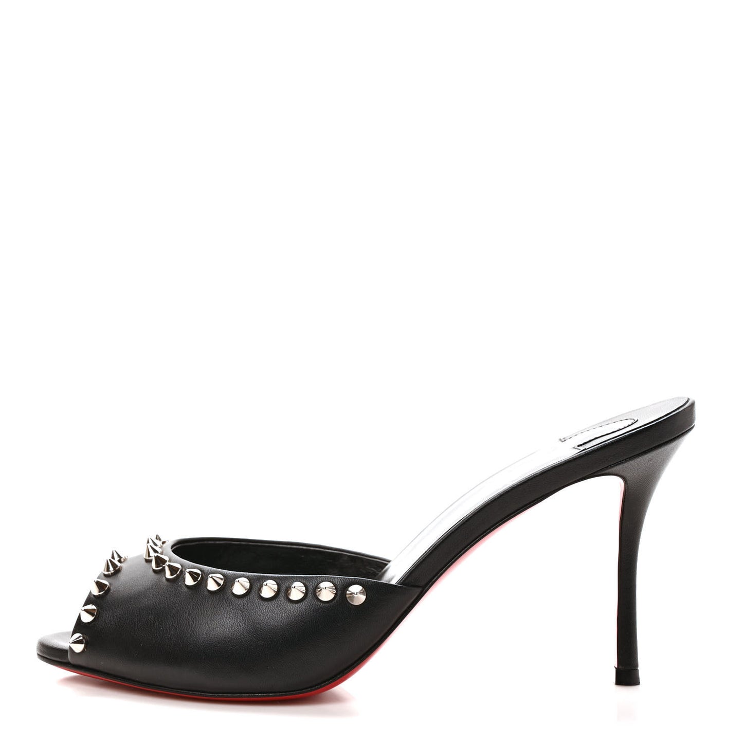 Nappa Spike Me Dolly 85 Sandals 38.5 Black
