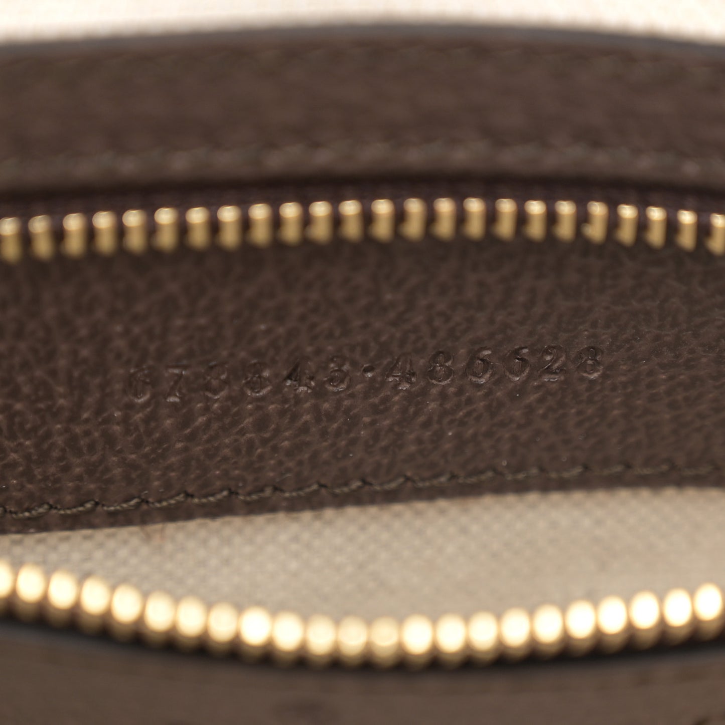 GG Supreme Monogram Web Geometric Small Jackie 1961 Beige Multicolor Brown Sugar