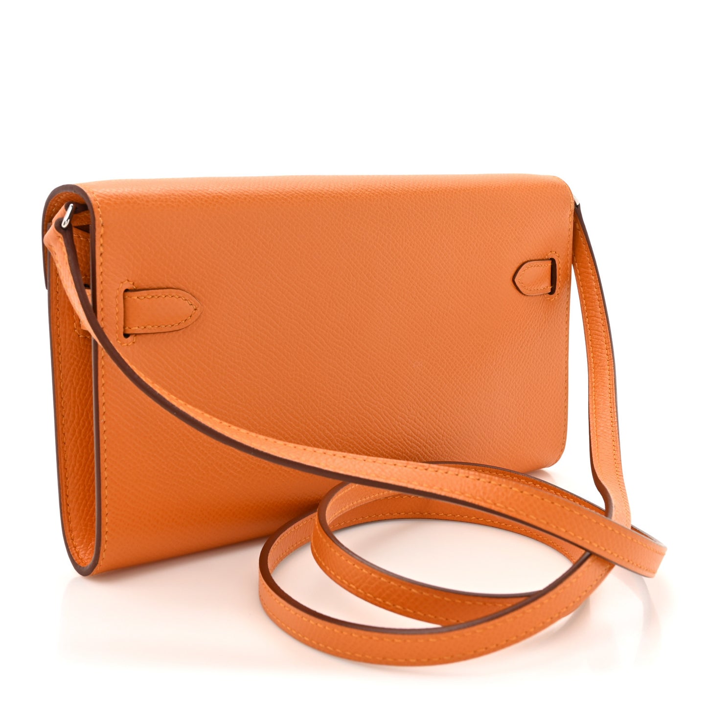 Epsom Kelly Wallet To Go Abricot