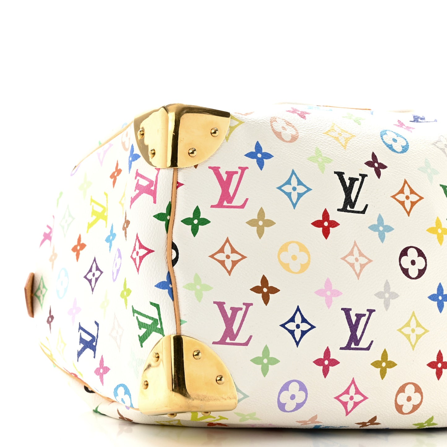 Monogram Multicolor Speedy 30 White