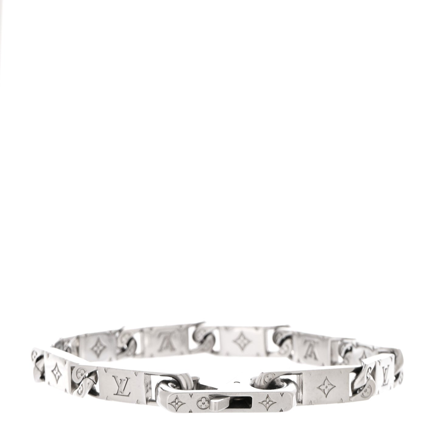 Monogram Tied Up Bracelet M Silver