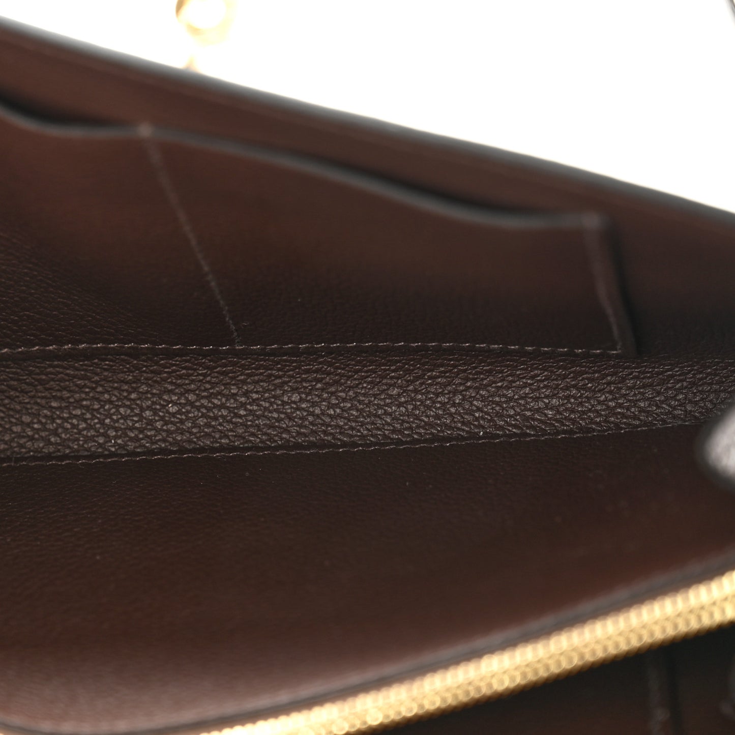 Evercolor Kelly To Go Wallet Moka