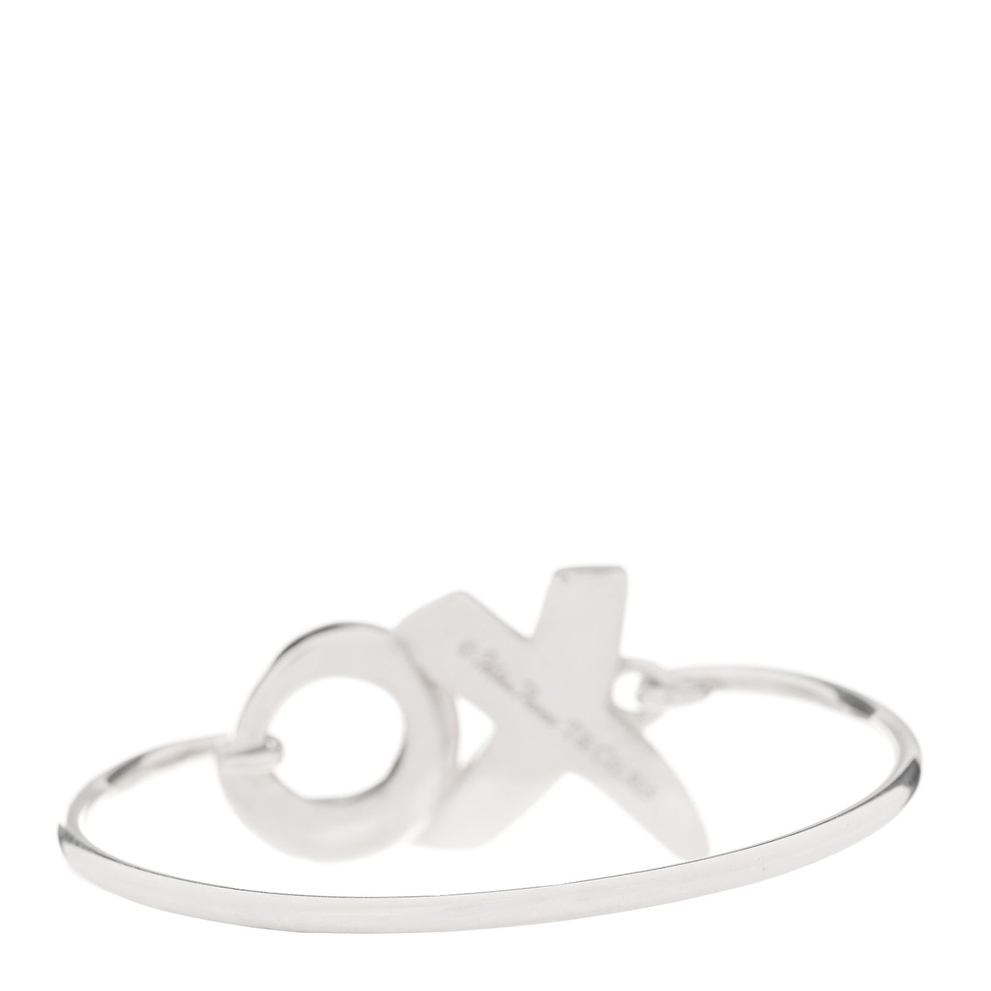 Sterling Silver Paloma Picasso XO Bangle Bracelet