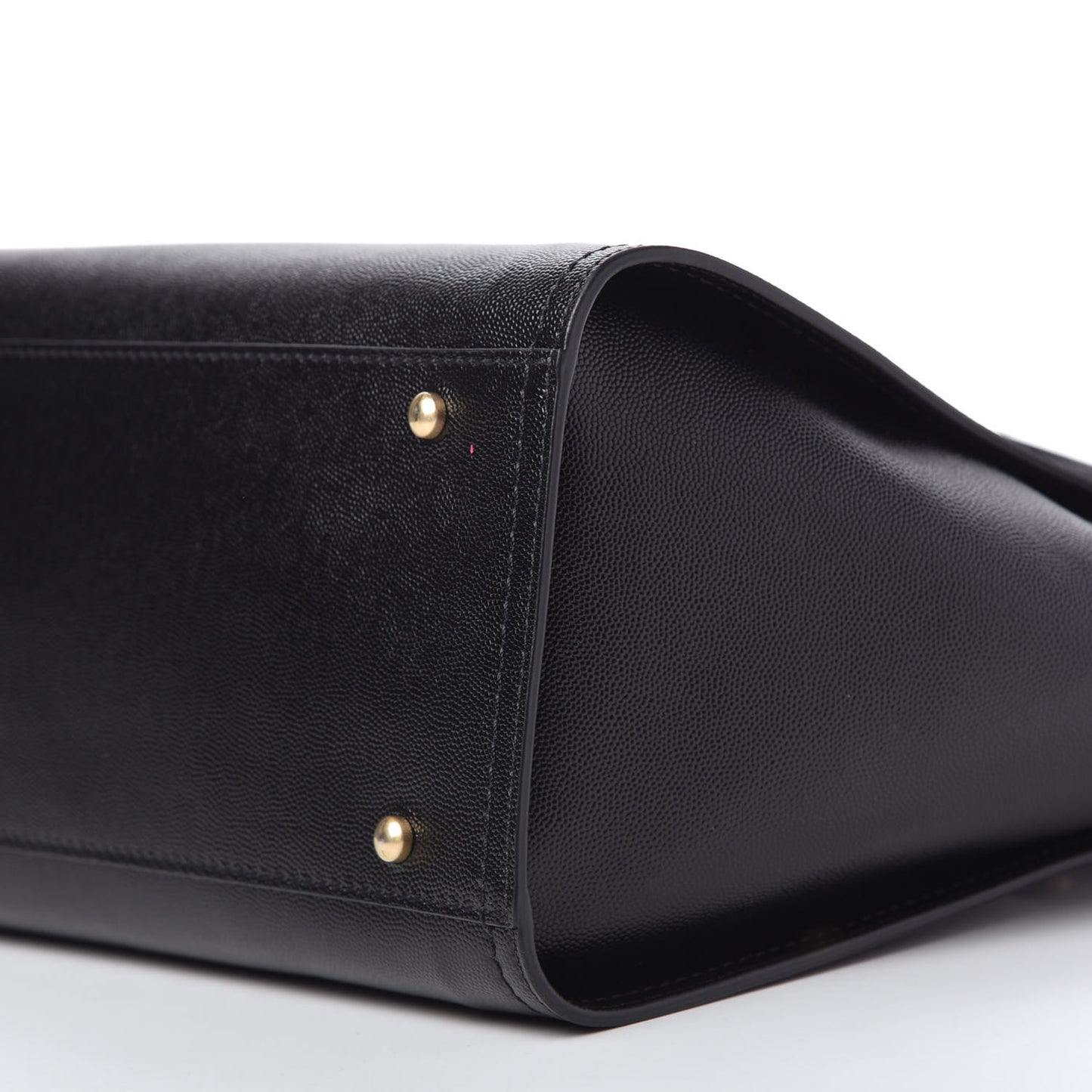 Caviar Small Studded Deauville Tote Black