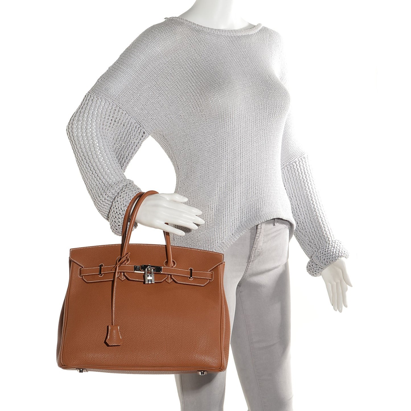 Togo Birkin 35 Gold