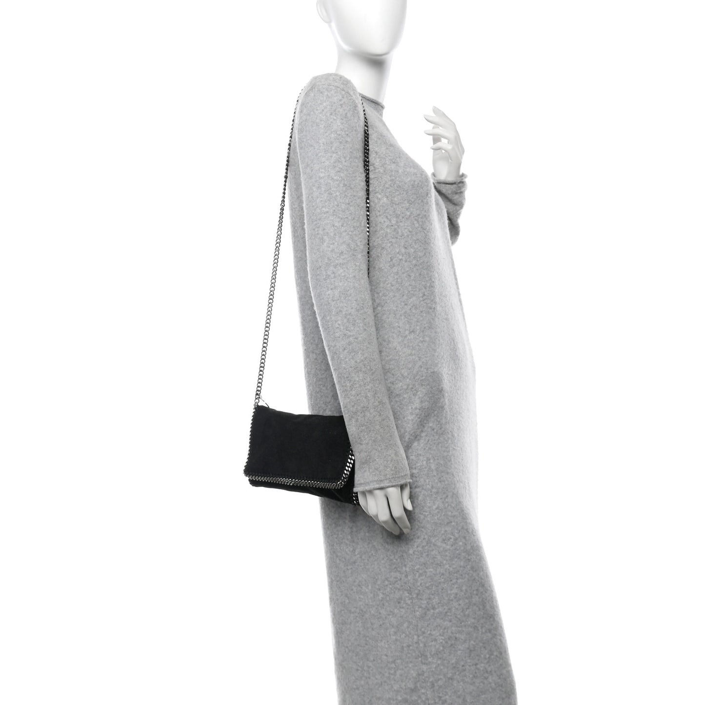 Shaggy Deer Falabella Crossbody Bag Black