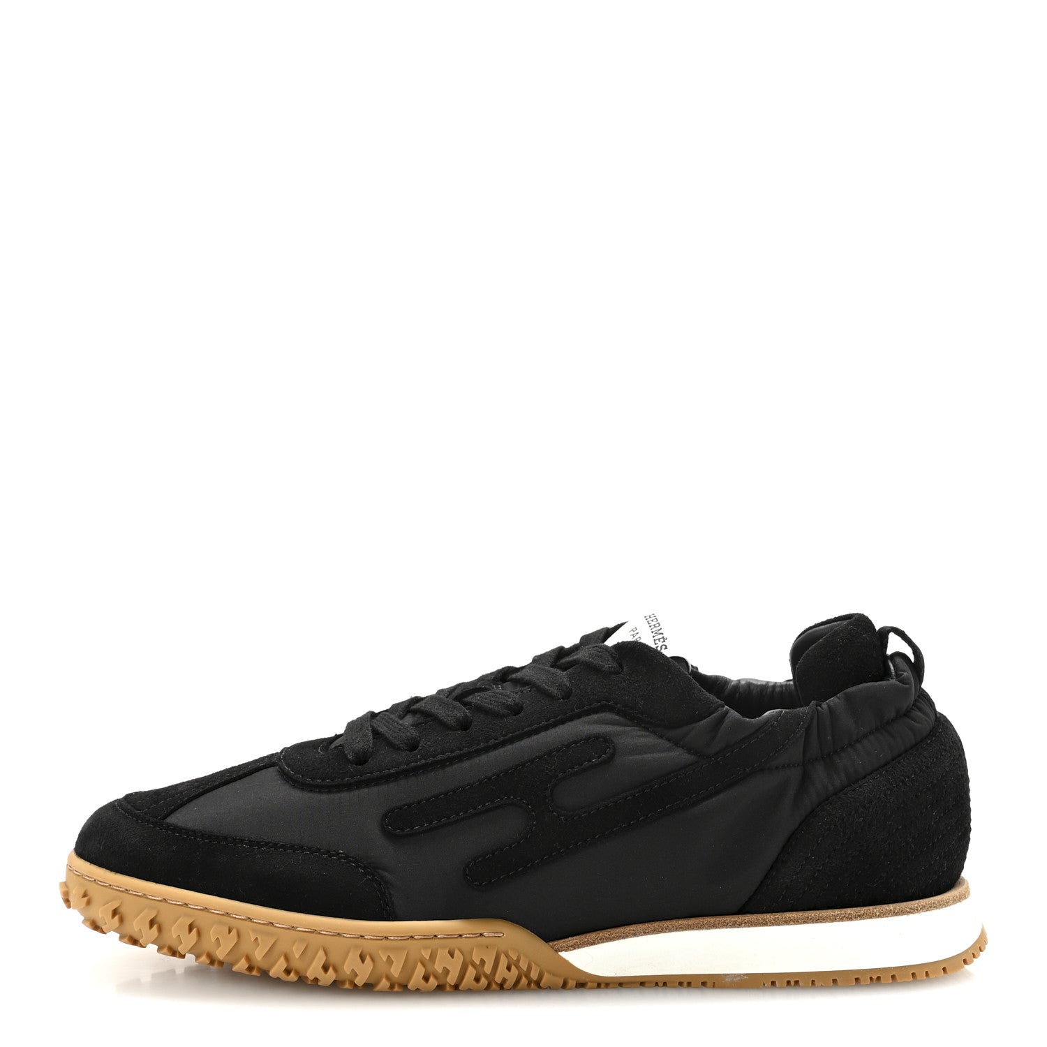 Hermes Nylon Jet Sneakers 38 Black 1788546 – FASHIONPHILE