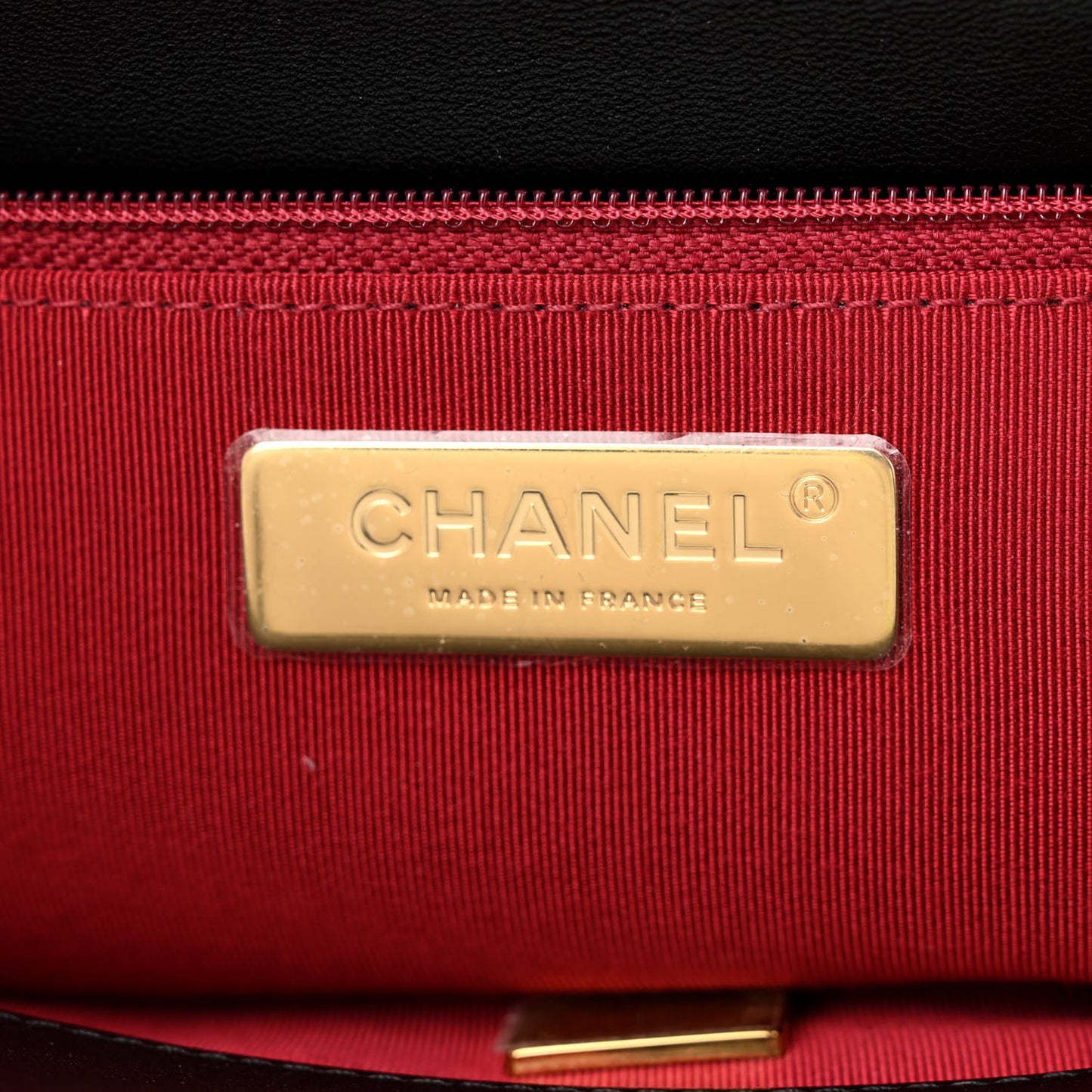 Lambskin Quilted Large Chanel 19 Flap Black