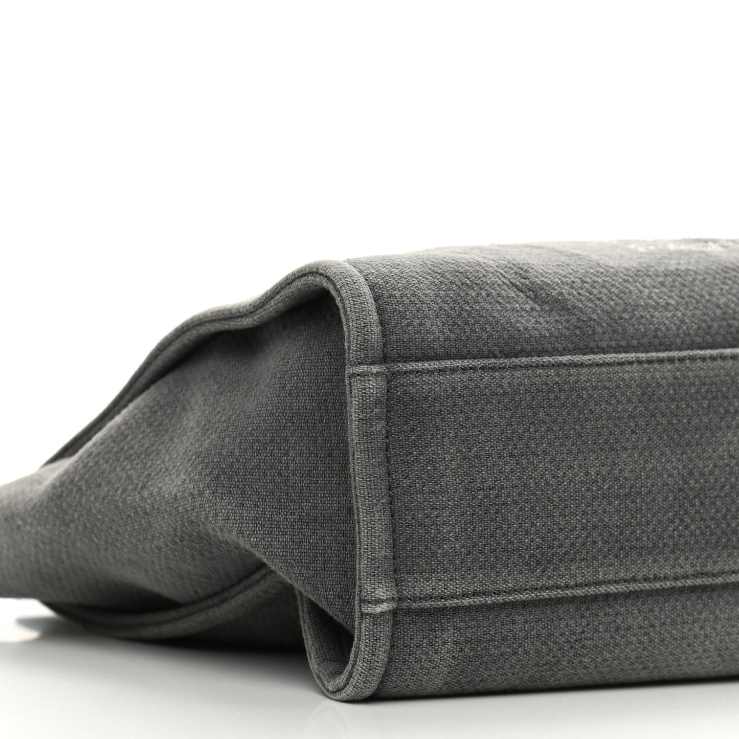 Canvas Small Deauville Tote Grey