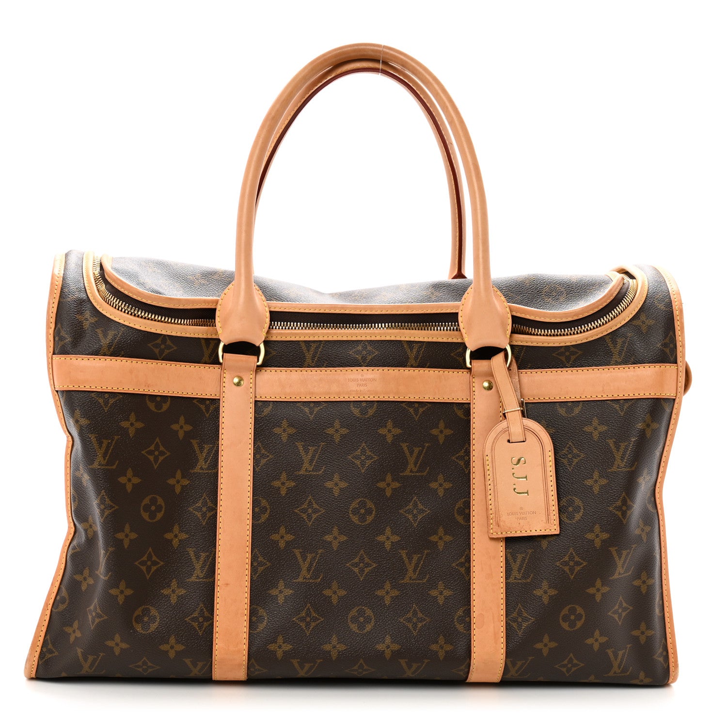 Louis Vuitton Monogram Sac Chien 50 Pet Carrier 1660194 – FASHIONPHILE