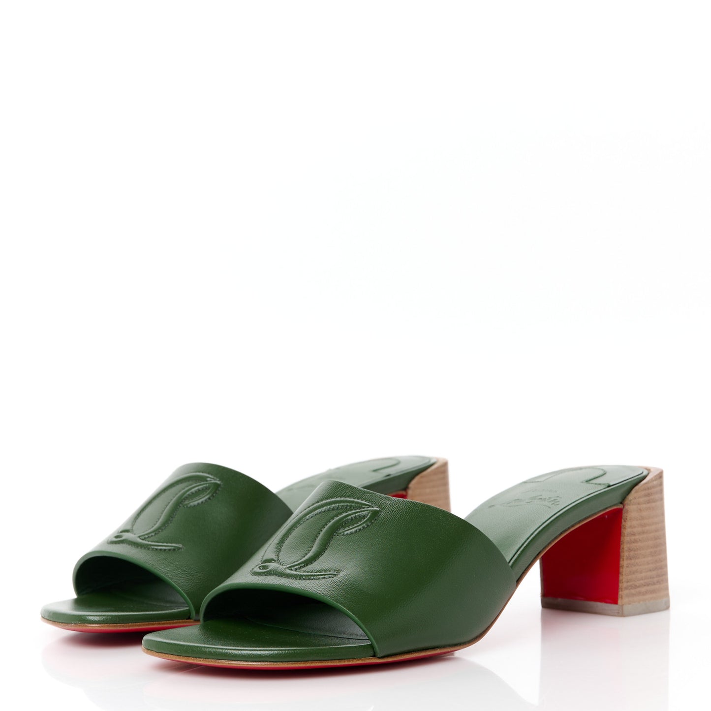 Nappa Logo Embossed So CL 55 Mule 38 Verlaine