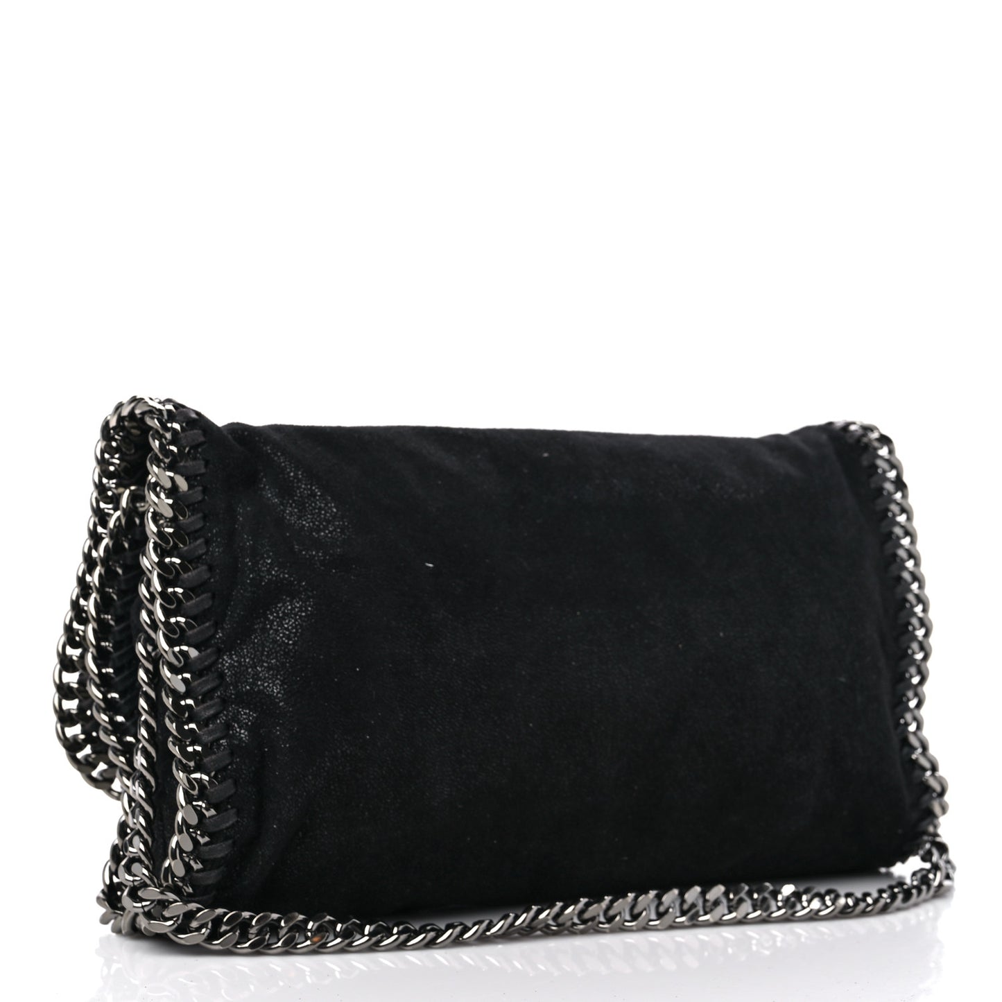 Shaggy Deer Falabella Crossbody Clutch Black