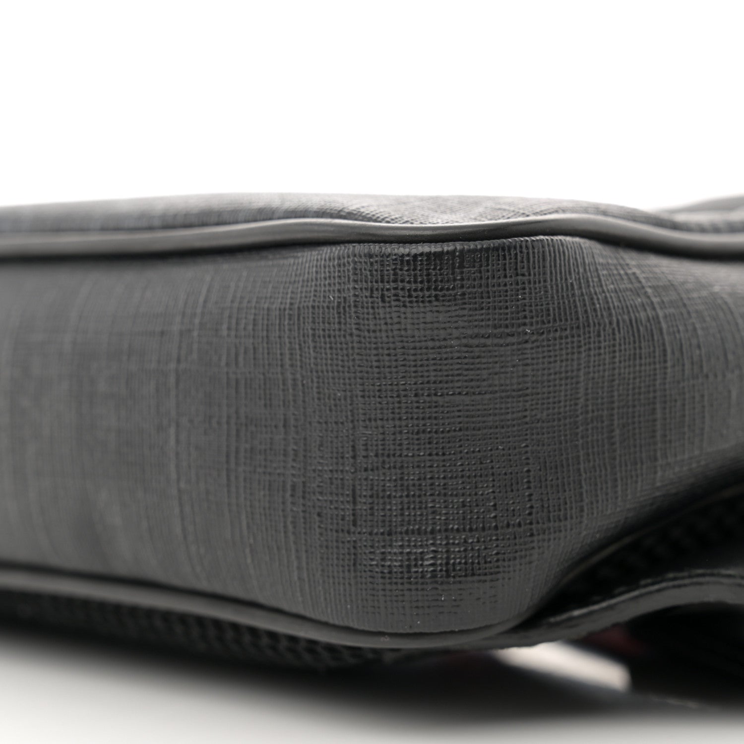 Gucci Soft GG Supreme Monogram Web Belt Bag Black Grey 10 of 13