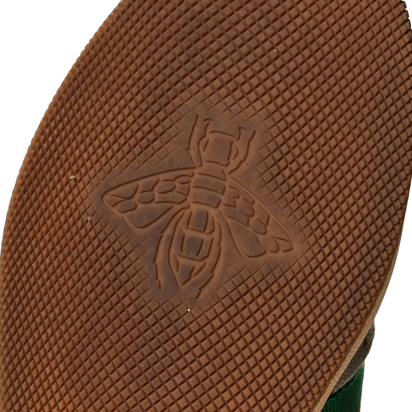 GG Monogram Nubuck Web Mens Screener High Top Sneakers 5 New Sand Dusty Milk Vintage Green